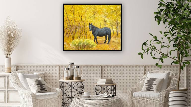 Original Horse Painting by David Haley