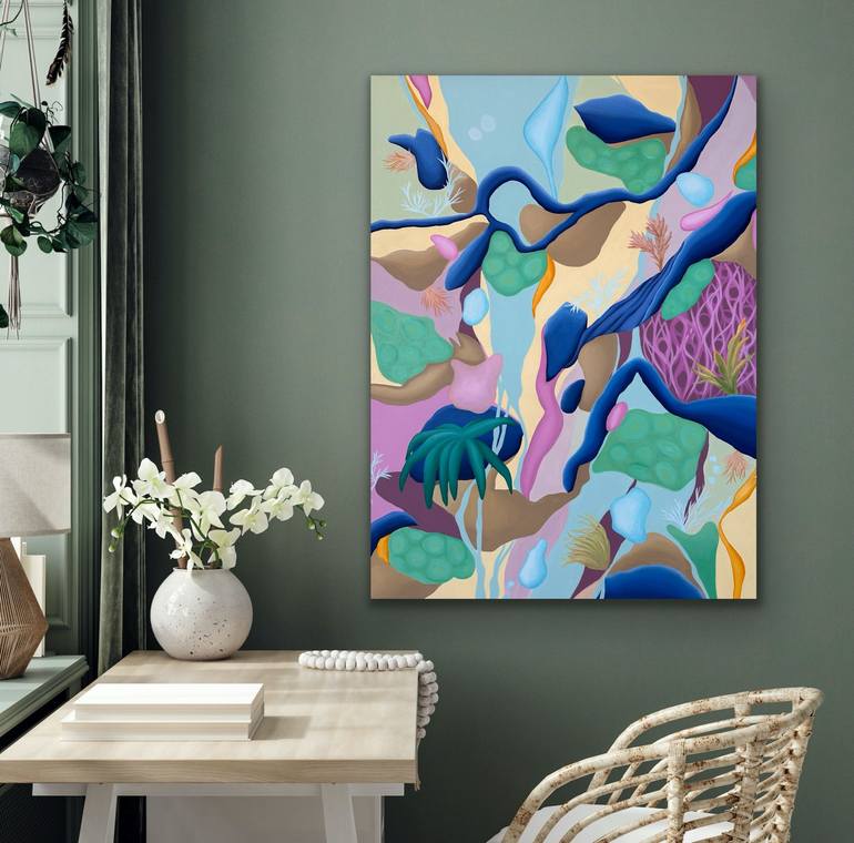 Original Other Floral Painting by Ira Hoffecker-Sattler