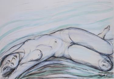 Original Figurative Erotic Paintings by Miriam Sore