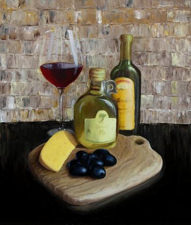 Original Fine Art Food & Drink Paintings by Yuliya Melnikova