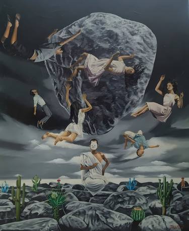 Original Conceptual Religious Paintings by Hengki Koesworo