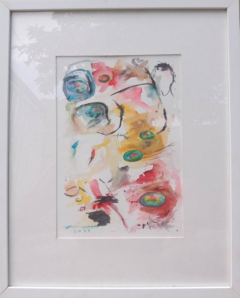 Five Color Stones Painting by Hengki Koesworo Saatchi Art