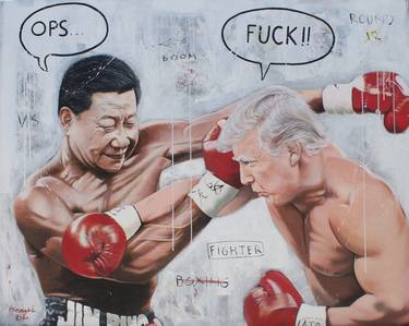 Print of Fine Art Politics Paintings by Hengki Koesworo