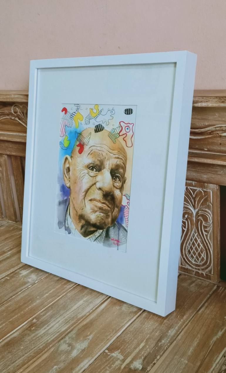 Original Modernism People Painting by Hengki Koesworo