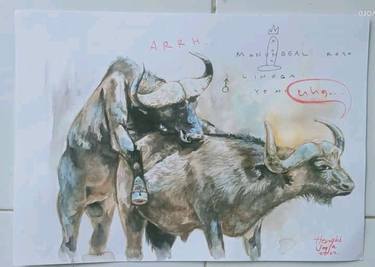 Original Fine Art Animal Paintings by Hengki Koesworo