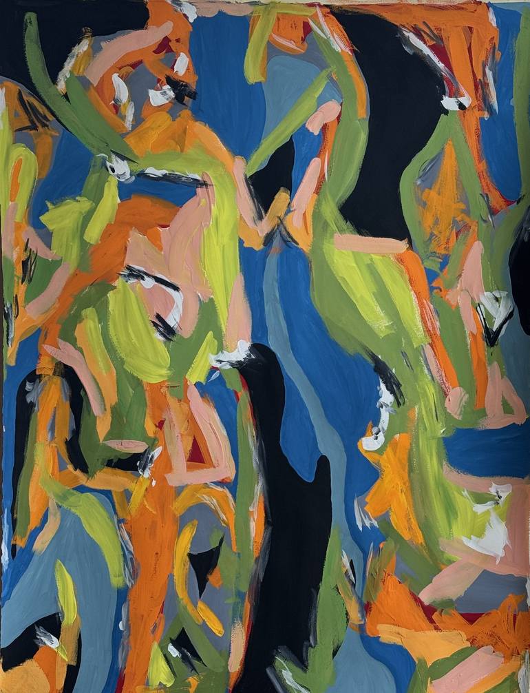 Original Abstract Paintings by Anna Kasabian