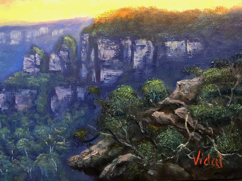 Original Realism Landscape Painting by Christopher Vidal