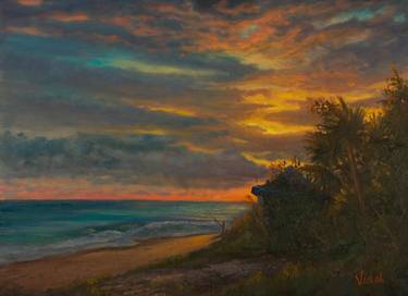 Original Fine Art Seascape Paintings by Christopher Vidal