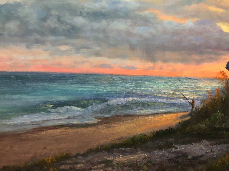 Original Fine Art Seascape Painting by Christopher Vidal