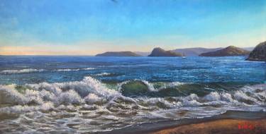 Original Impressionism Seascape Paintings by Christopher Vidal