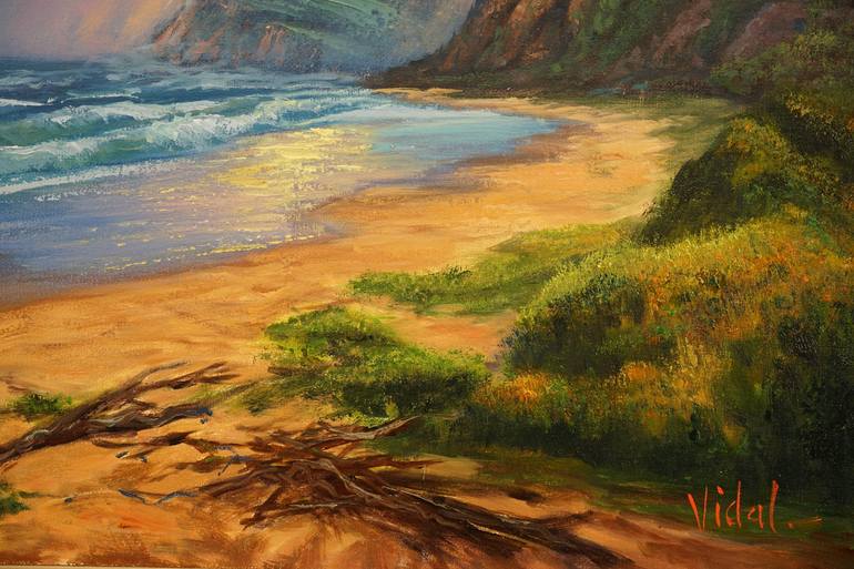 Original Seascape Painting by Christopher Vidal