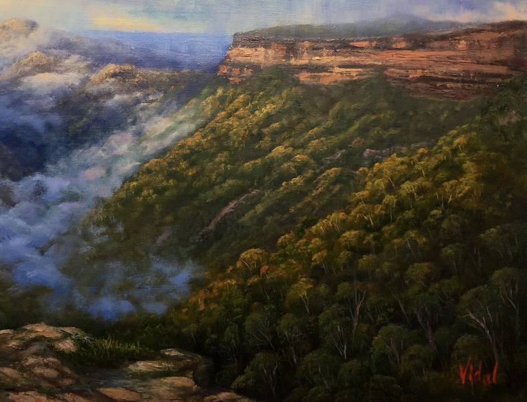 Original Realism Landscape Painting by Christopher Vidal