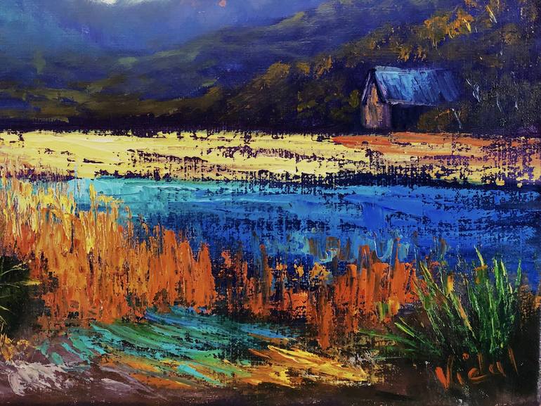 Original Landscape Painting by Christopher Vidal