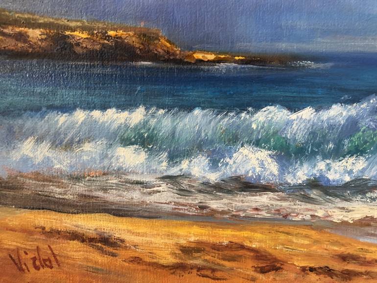 Original Seascape Painting by Christopher Vidal