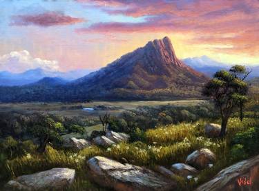 Original Impressionism Landscape Paintings by Christopher Vidal