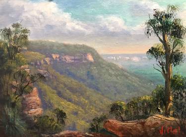 Original Impressionism Landscape Painting by Christopher Vidal