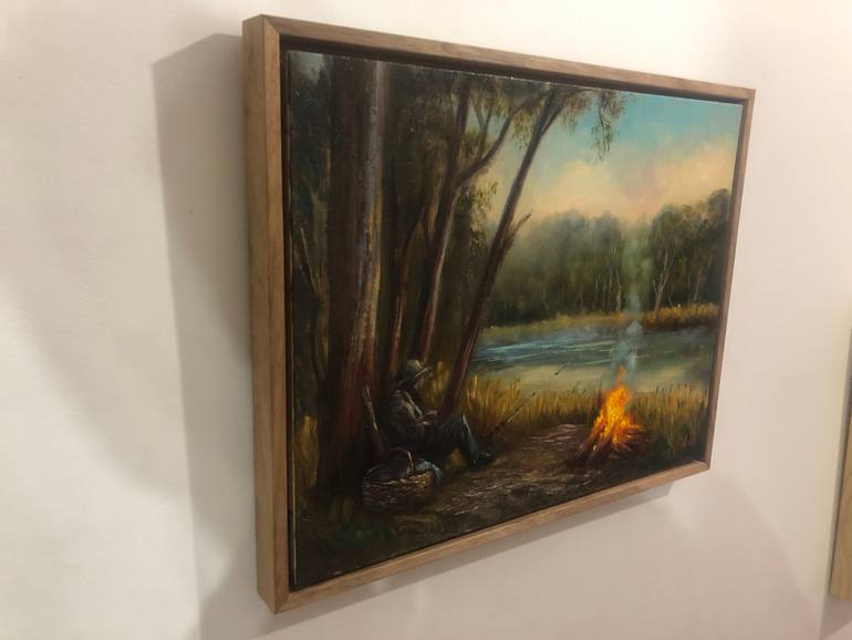 Original Impressionism Landscape Painting by Christopher Vidal