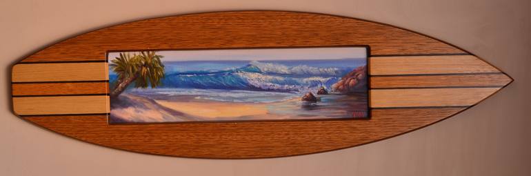 Original Fine Art Seascape Painting by Christopher Vidal