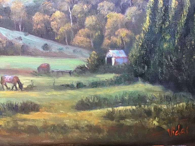 Original Realism Landscape Painting by Christopher Vidal