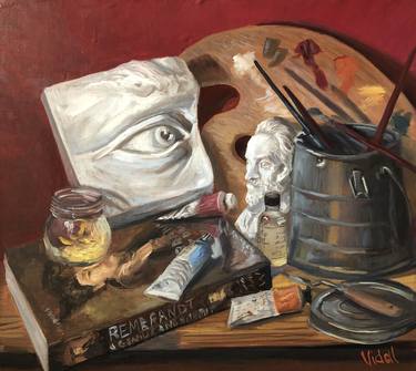 At the Art Atelier Studio - still life thumb