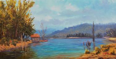 Original Impressionism Landscape Paintings by Christopher Vidal