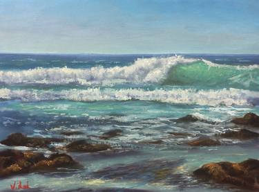 Original Impressionism Seascape Paintings by Christopher Vidal