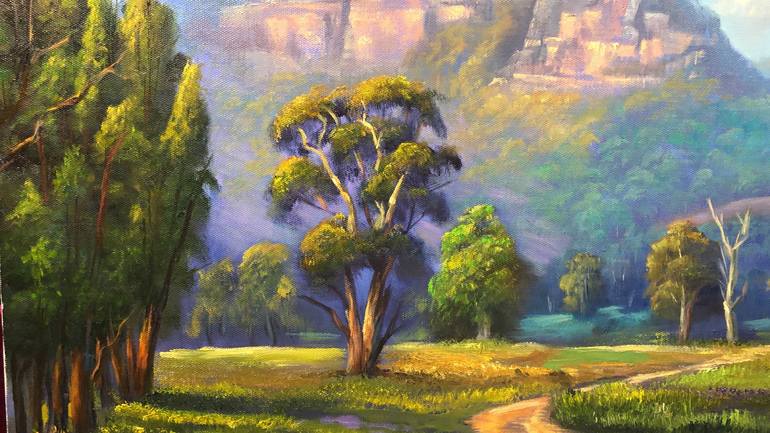 Original Realism Landscape Painting by Christopher Vidal