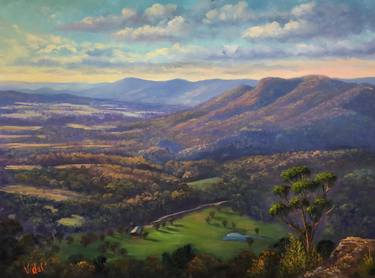 Original Fine Art Landscape Paintings by Christopher Vidal