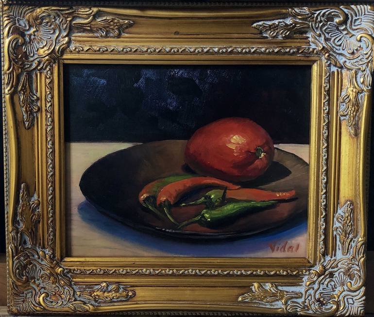 Original Realism Still Life Painting by Christopher Vidal