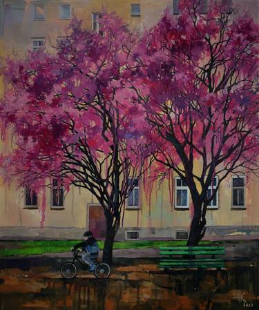 Original Tree Paintings by Zhanna Kondratenko