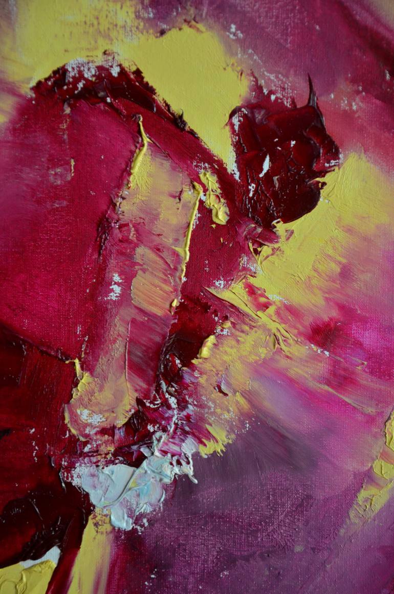 Original Abstract Women Painting by Zhanna Kondratenko