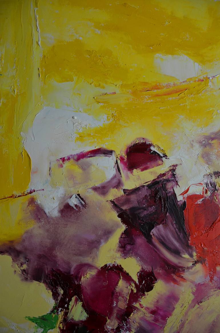 Original Abstract Women Painting by Zhanna Kondratenko