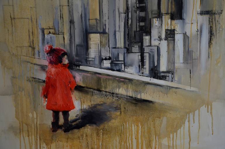 Original Children Painting by Zhanna Kondratenko