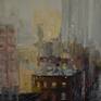 Expressive contemporary extra large cityscape from the series "Big city life".
Oil on canvas.

This high quality painting will ship rolled in a tube because of a large size. Rolled artworks can easily be restretched.
Signed on a front, the Certificate of Authenticity is included.

If you have any questions you are welcome to contact me anytime you wish!