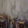 Expressive contemporary extra large cityscape from the series "Big city life".
Oil on canvas.

This high quality painting will ship rolled in a tube because of a large size. Rolled artworks can easily be restretched.
Signed on a front, the Certificate of Authenticity is included.

If you have any questions you are welcome to contact me anytime you wish!