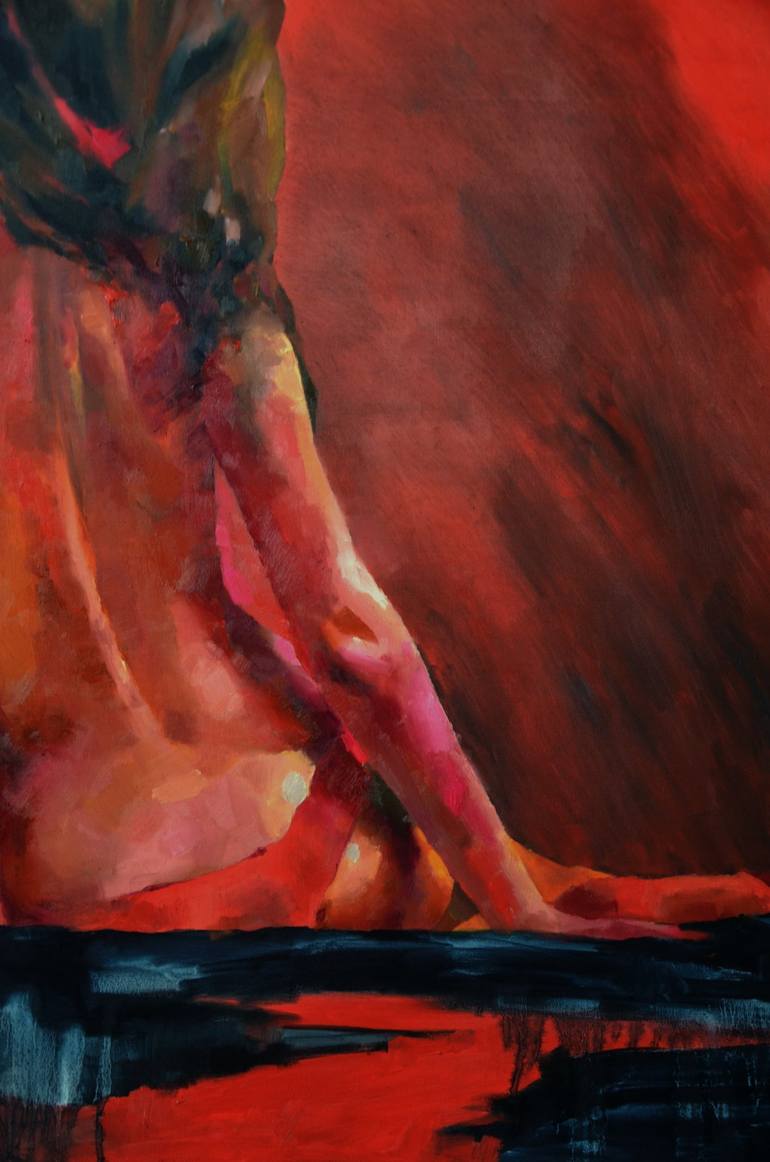 Original Nude Painting by Zhanna Kondratenko
