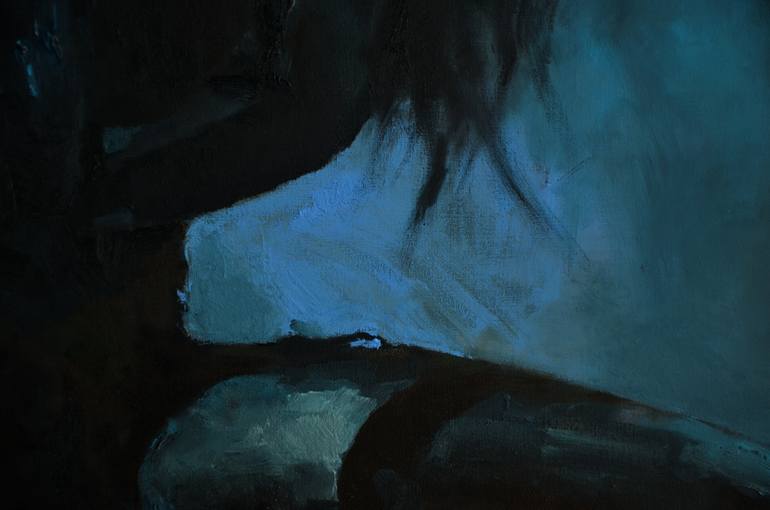 Original Abstract Nude Painting by Zhanna Kondratenko