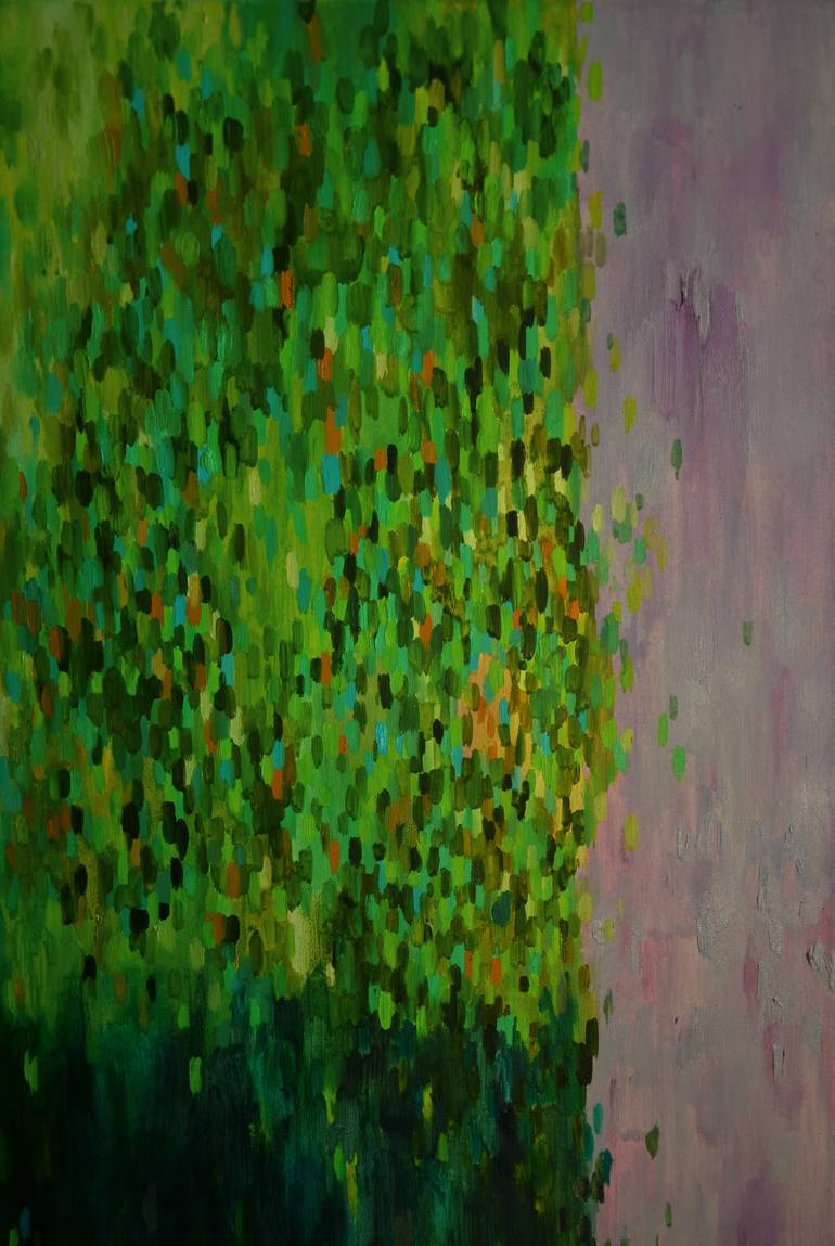 Original Conceptual Abstract Painting by Zhanna Kondratenko
