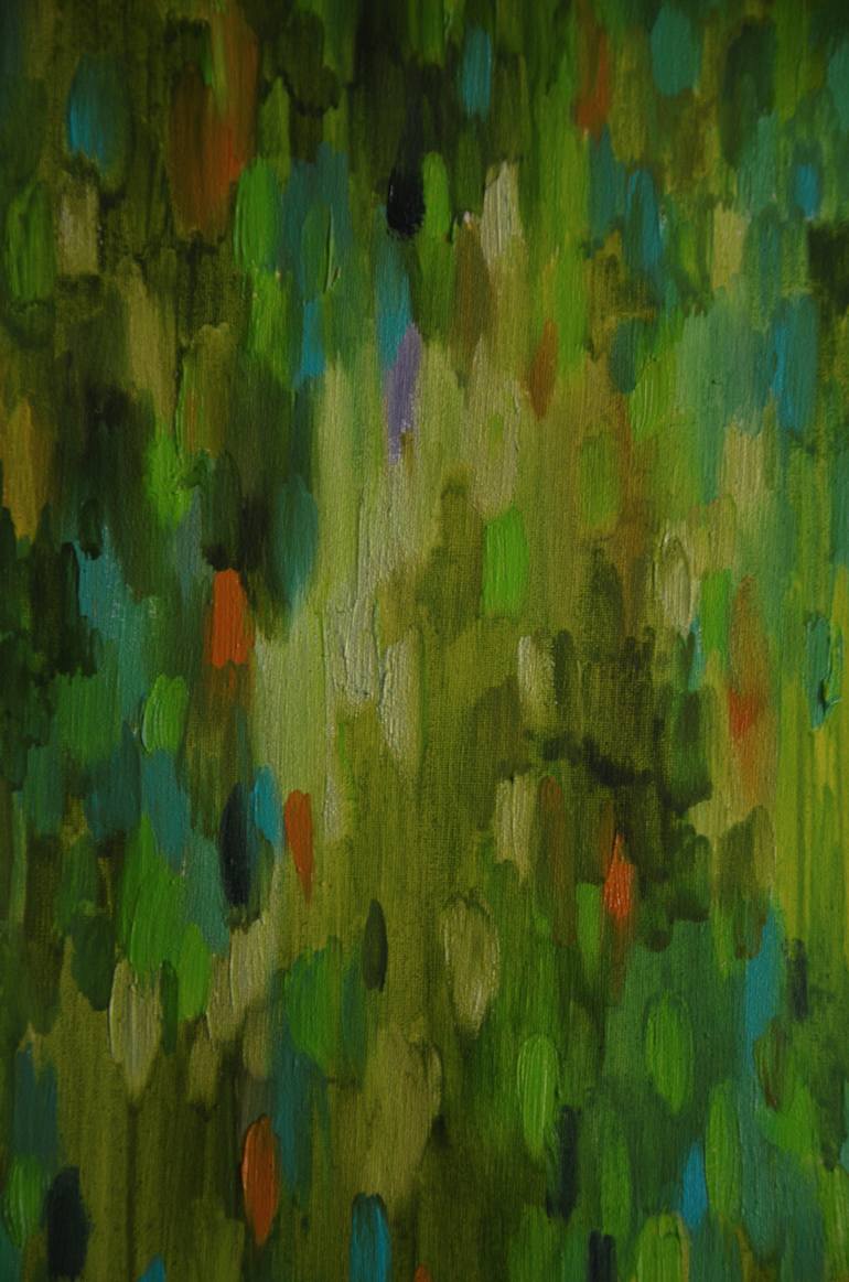 Original Conceptual Abstract Painting by Zhanna Kondratenko