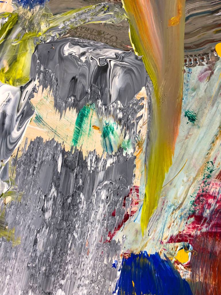 Original Conceptual Abstract Painting by Benjamin David