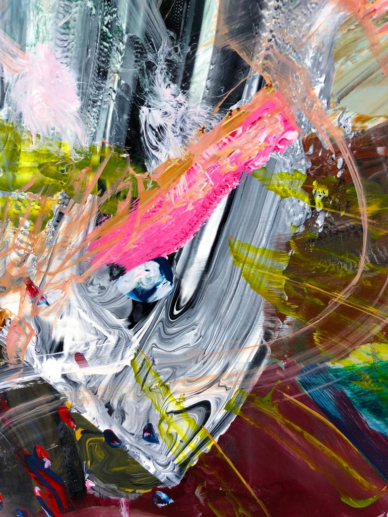 Original Conceptual Abstract Painting by Benjamin David