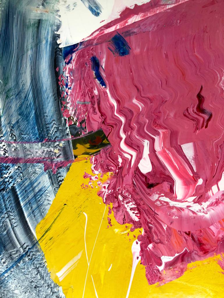 Original Conceptual Abstract Painting by Benjamin David