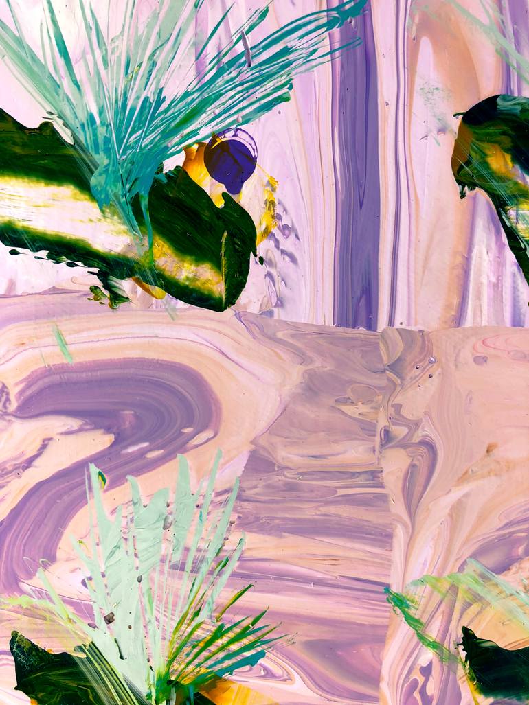Original Conceptual Abstract Painting by Benjamin David