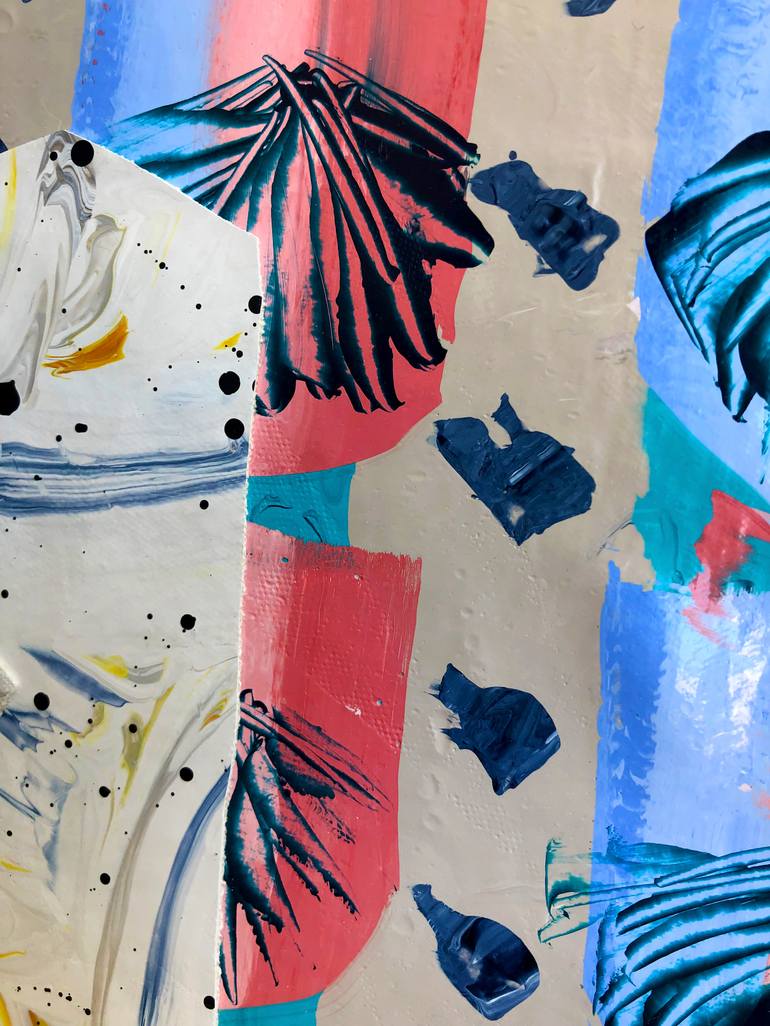 Original Conceptual Abstract Painting by Benjamin David