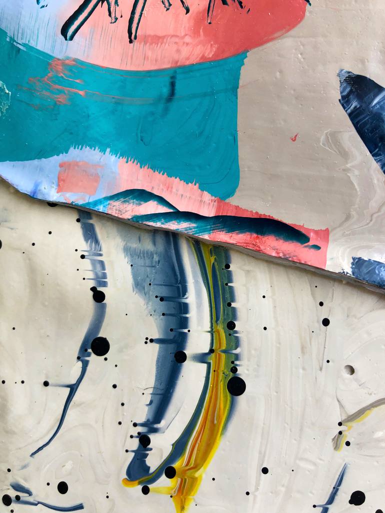 Original Conceptual Abstract Painting by Benjamin David