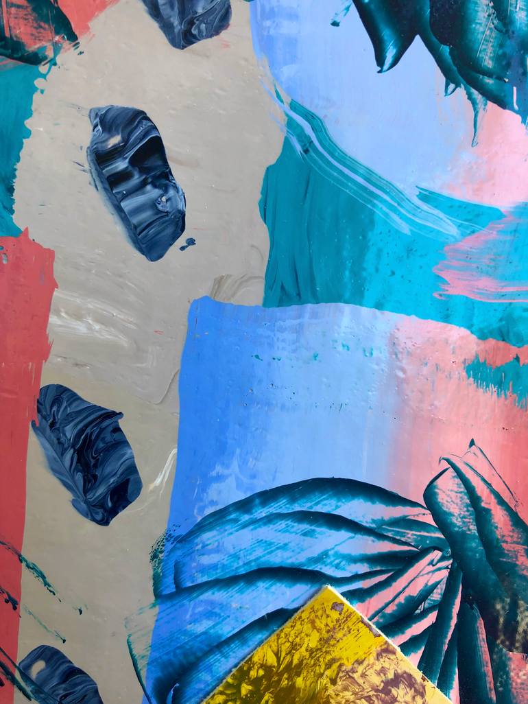 Original Conceptual Abstract Painting by Benjamin David