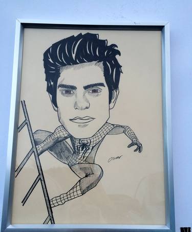 Original Celebrity Drawings by Oscar Mitchell-Heggs