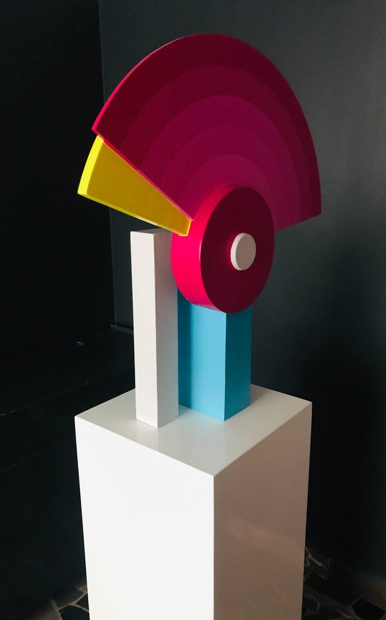 Original Conceptual Abstract Sculpture by Jaime Domínguez