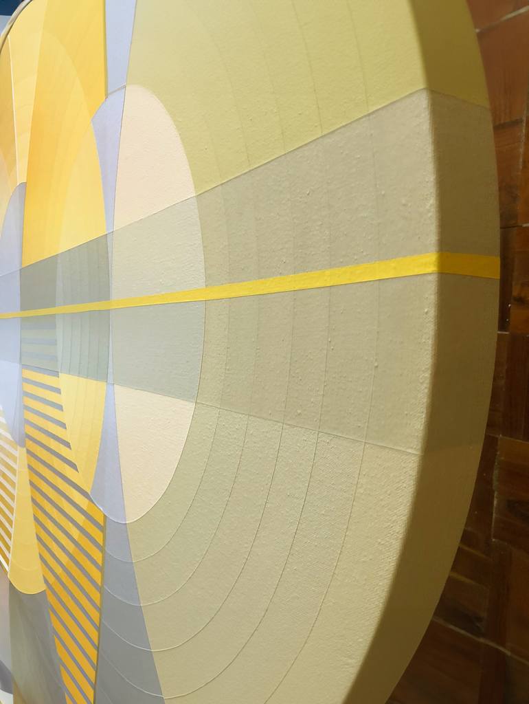 Original Conceptual Abstract Painting by Jaime Domínguez