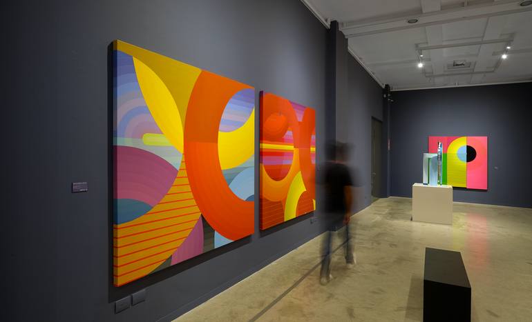 Original Modern Abstract Painting by Jaime Domínguez